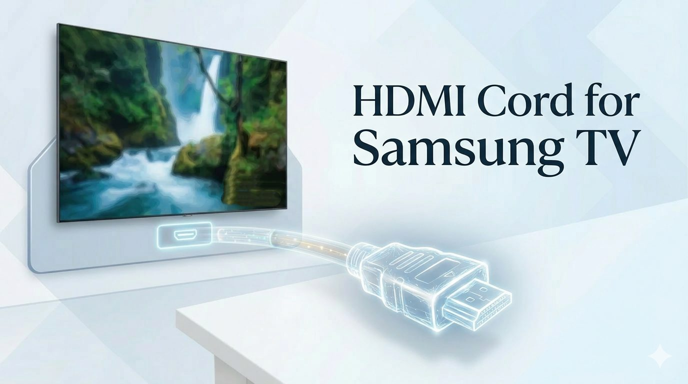HDMI Cord for Samsung TV: How to Choose the Right Cable for Your Setup