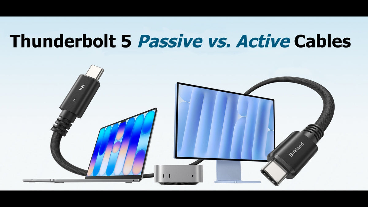 Thunderbolt 5 Passive vs. Active Cables: Why 1.5M Passive Matters