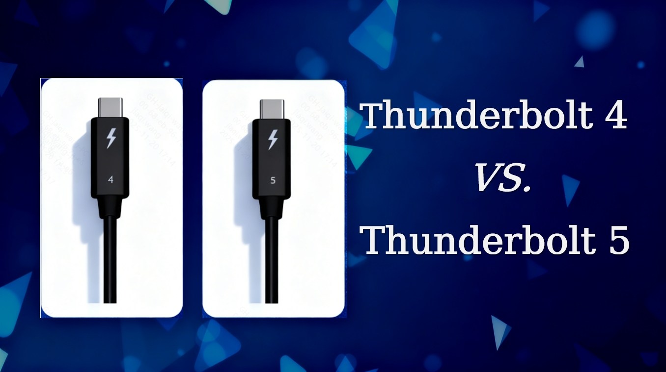 Thunderbolt 4 vs Thunderbolt 5: What’s the Real Difference in Speed, Power, and Compatibility?