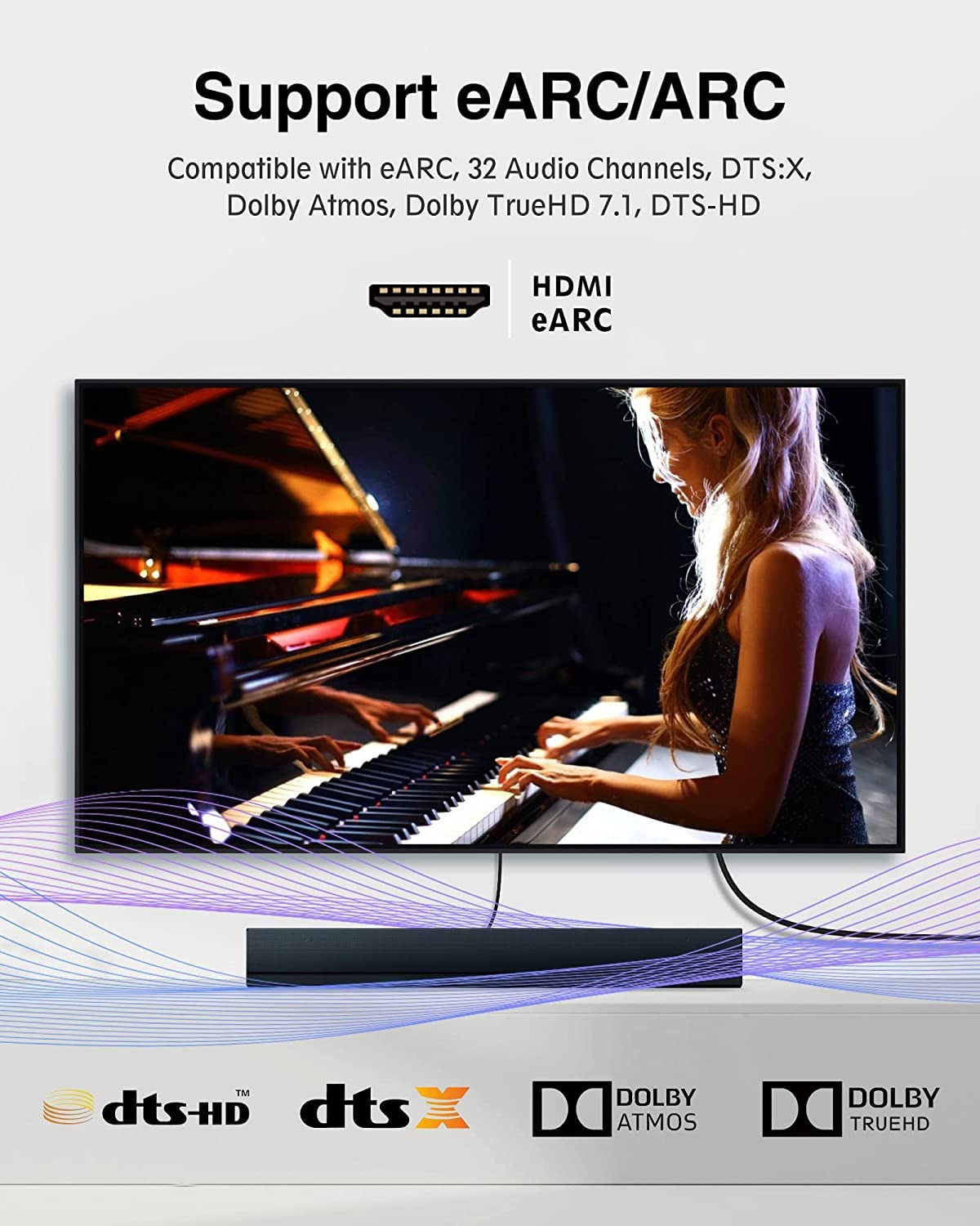 this hdmi cable support EARC/ARC