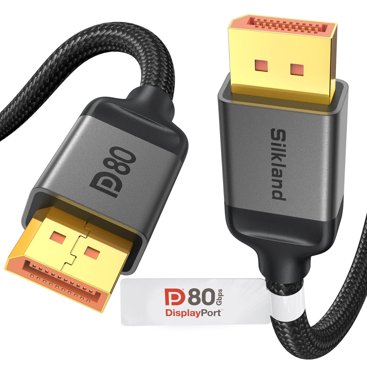 Silkland displayport 2.1 cable 80Gbps