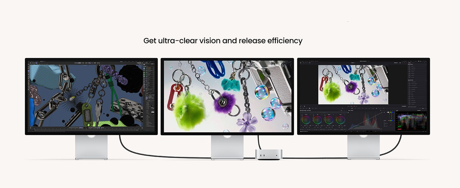 silkland u4 80gbps cable support multi screen setup