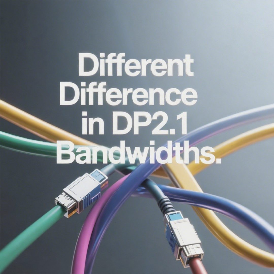 different difference in DP2.1 Bandwidths