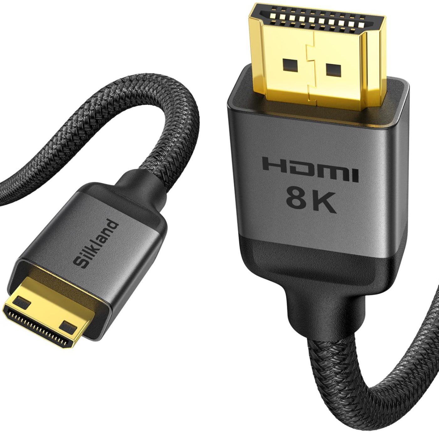 Silkland 8K 4K Mini HDMI to HDMI Cable