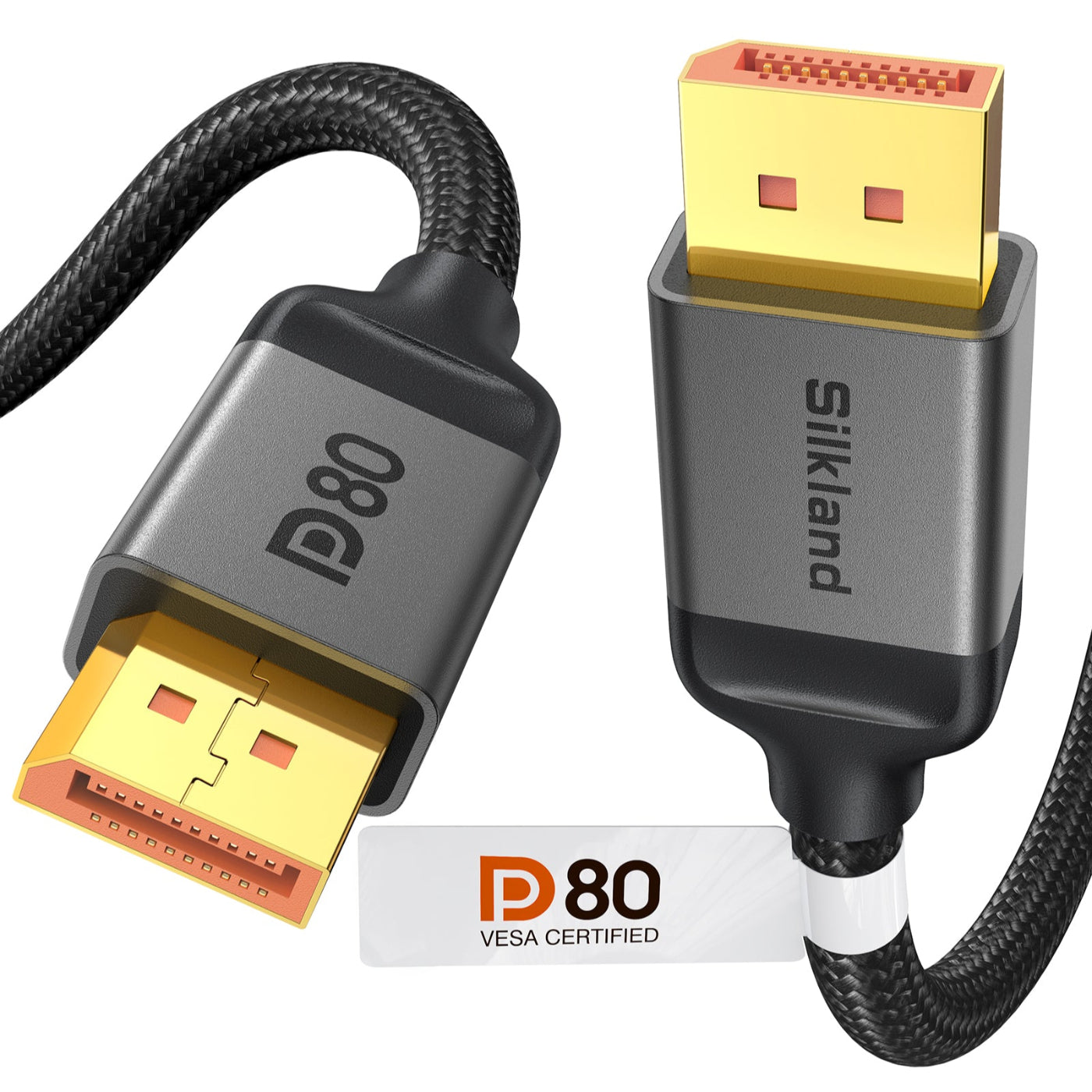 Silkland dp80 Cable-DisplayPort 2.1 80Gbps