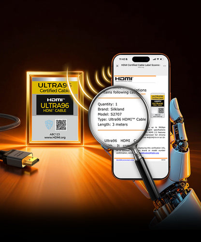 Silkland - Ultra96 Certified Hdmi2.2 cable