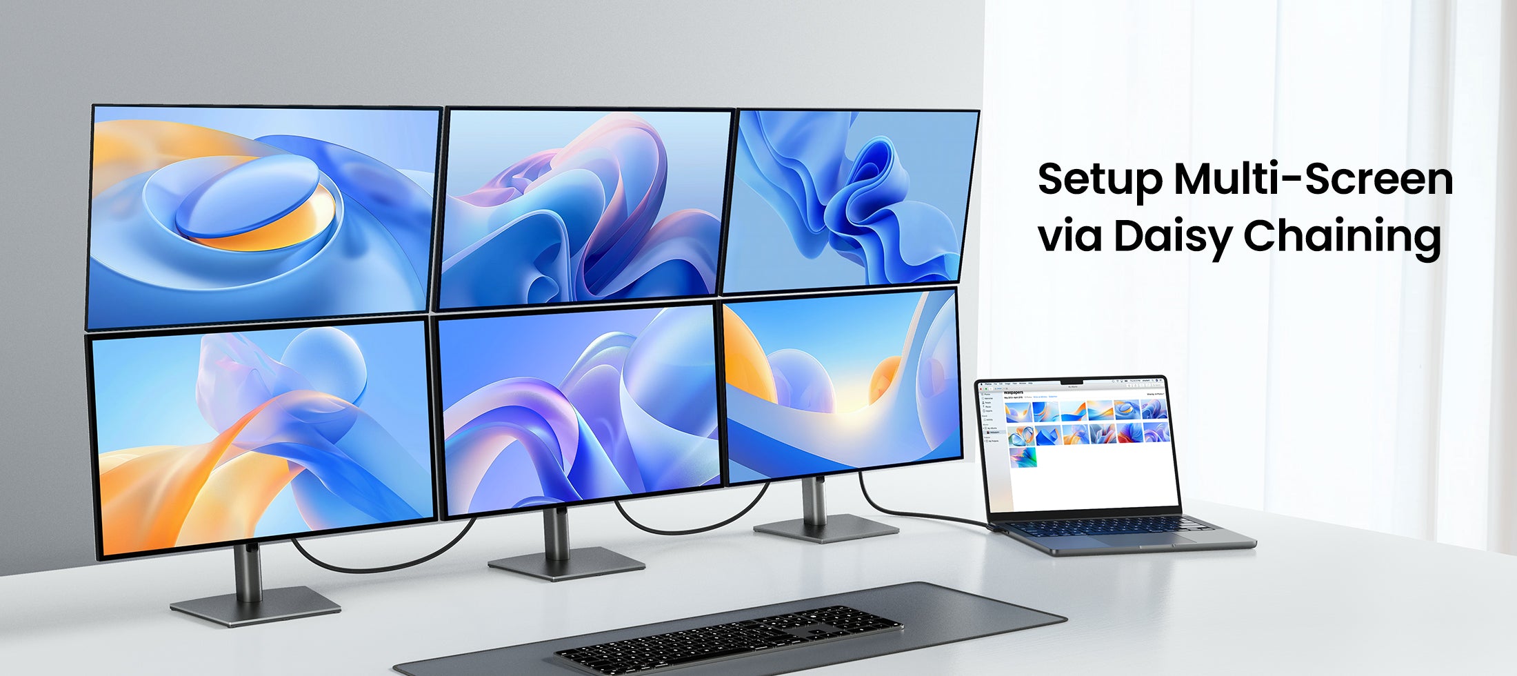Silkland World's First 5FT Passive Thunderbolt 5 Cable -Multi Screen