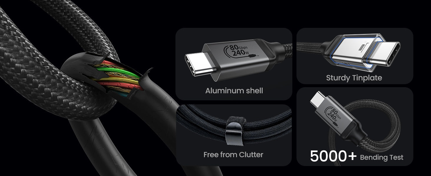 silkland t4 80gbps cable has high quality