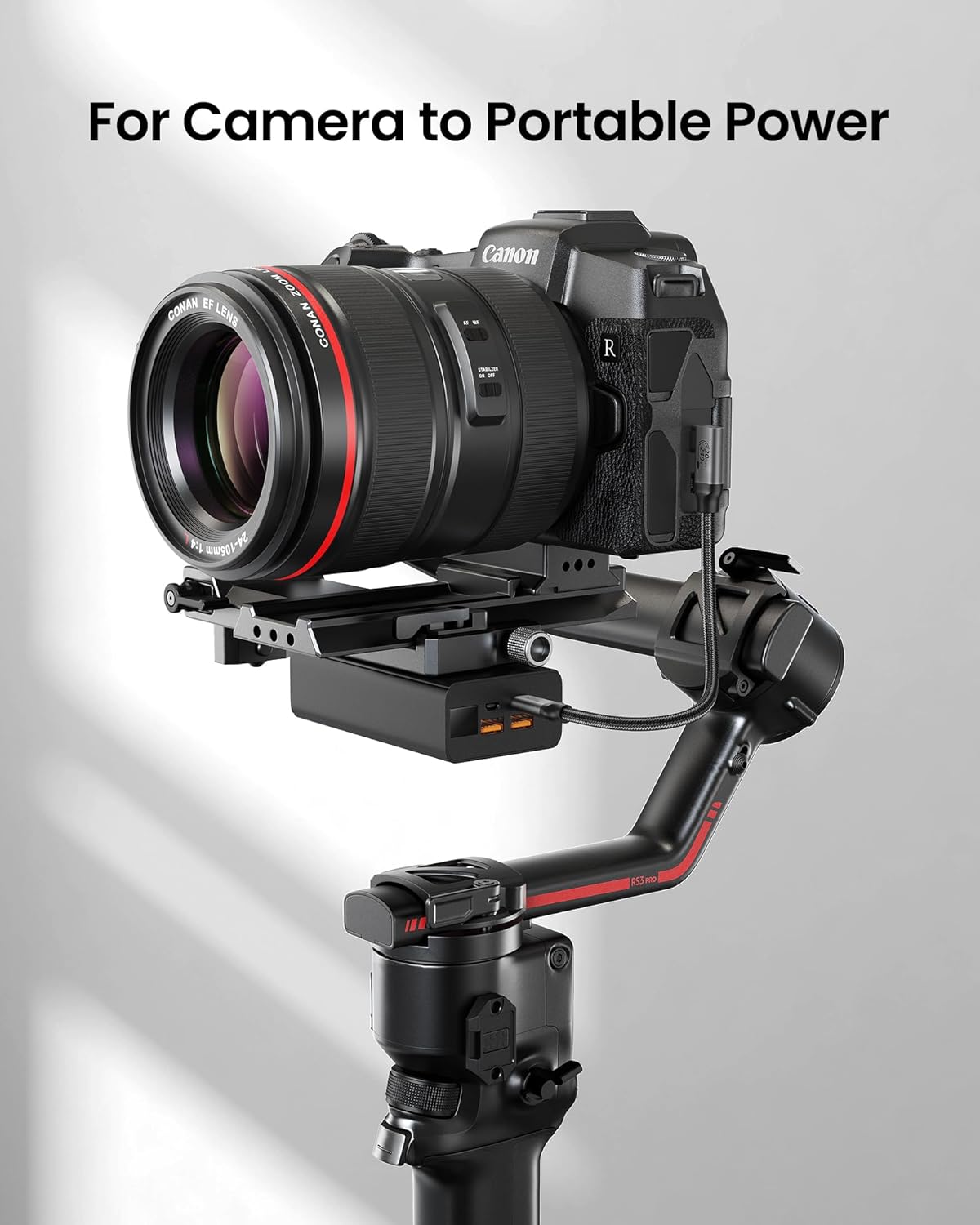 Silkland USB C Right Angle  Cable  - for camera to portable power
