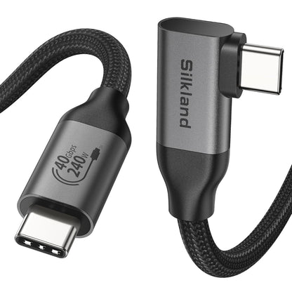  Right Angle USB 4 Cable 